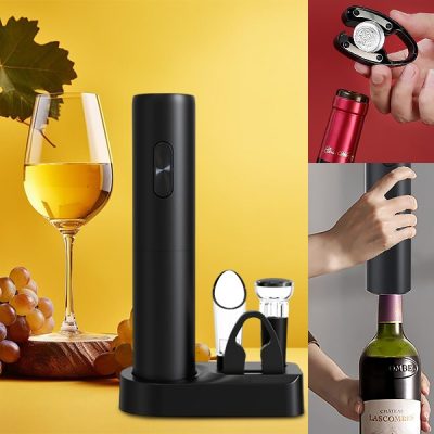 Комплект електрически тирбушон 5 в 1 | VINOCORK