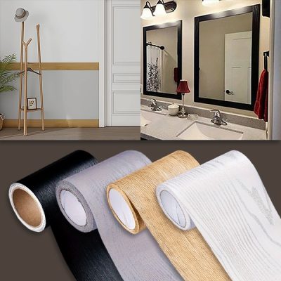 Самозалепващ се Стикер за Стена с Дървесен Десен (5 м) | DECORIM