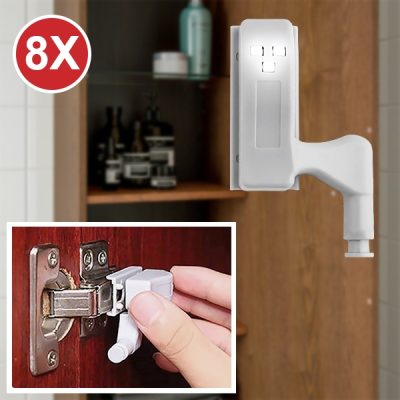 LED сензорни светлини за панти (8 бр.) | HINGELED