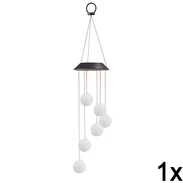 1x Висяща соларна LED градинска лампа | AURAWIND