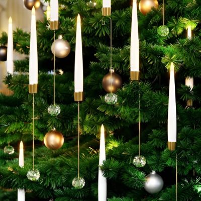 Безпламъчни трептящи свещи (6 бр.) | CANDLEA